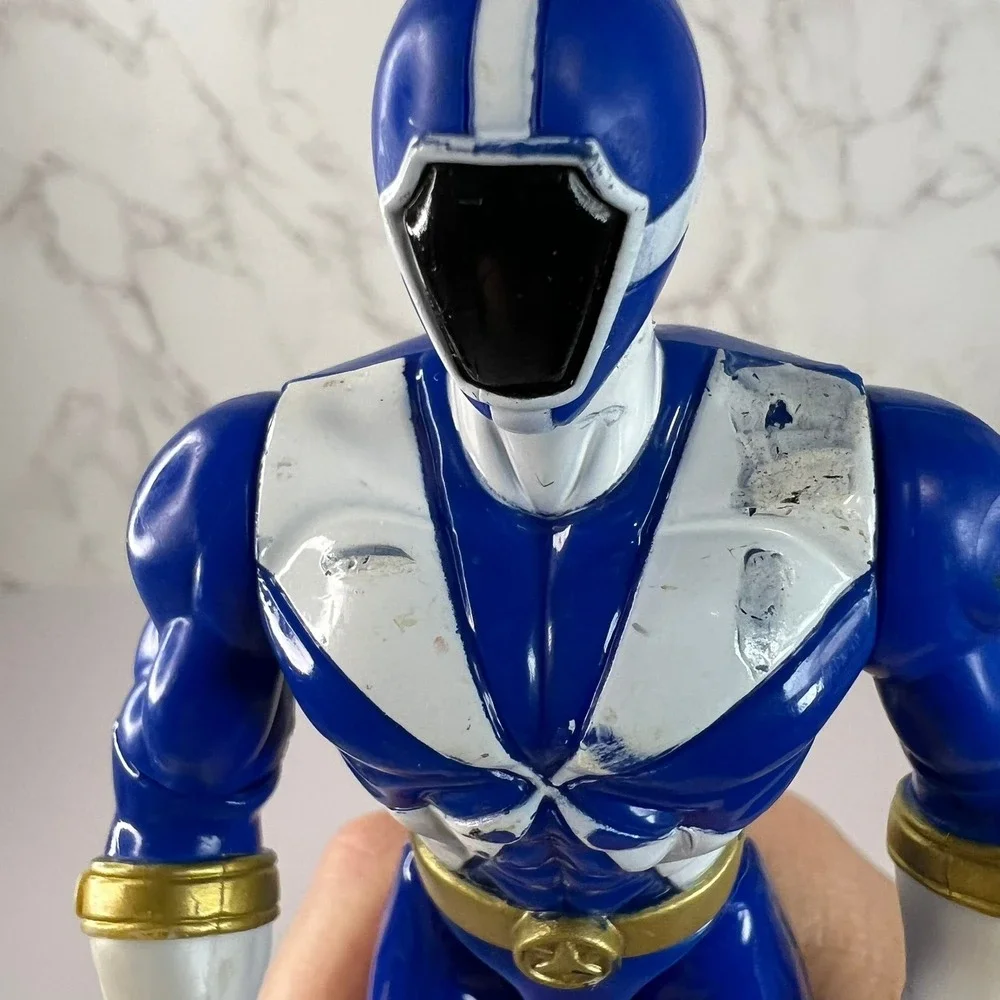 Bandai 1999‎ Power Rangers Lightspeed Rescue Blue Ranger 6
